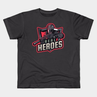 Real Heroes - Military Kids T-Shirt